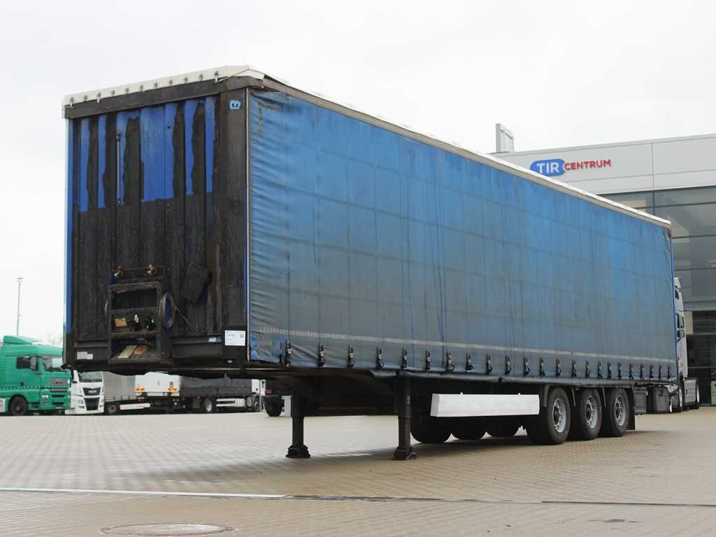 Krone SD 04, LOWDECK, LIFTING AXLE, LIFTING ROOF - Semi-remorque rideaux coulissants: photos 1 Krone SD 04, LOWDECK, LIFTING AXLE, LIFTING ROOF - Semi-remorque rideaux coulissants: photos 1