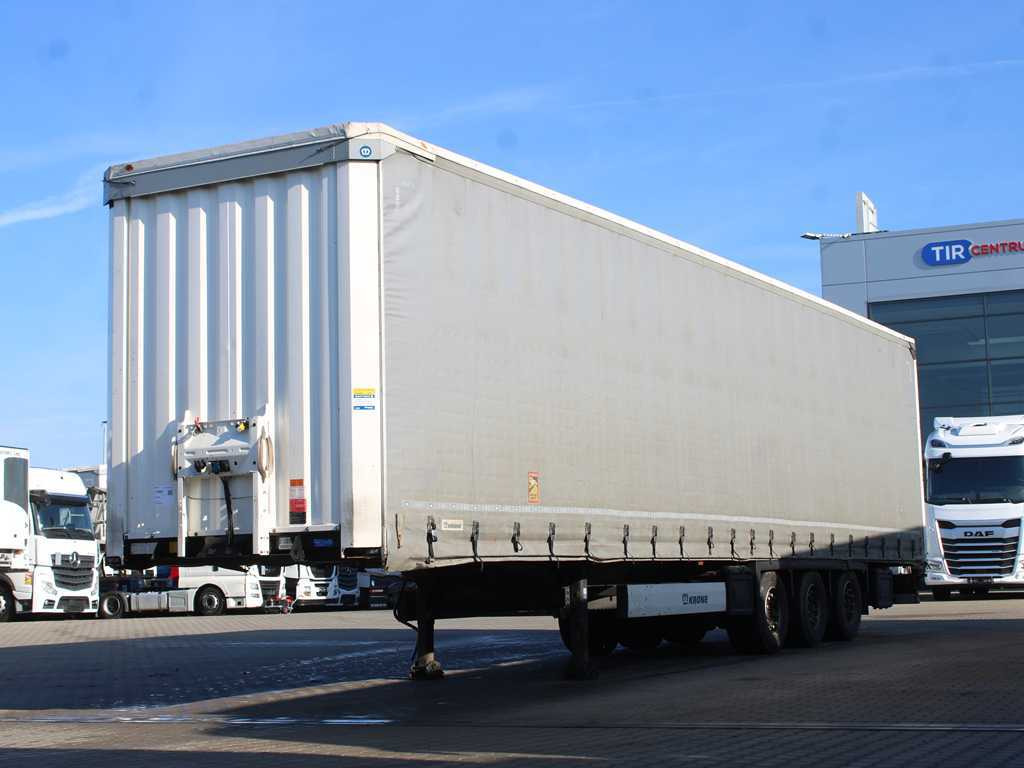 Krone SD, LOWDECK, LIFTING AXLE, MULTILOCK, LIFTING ROOF - Semi-remorque rideaux coulissants: photos 1 Krone SD, LOWDECK, LIFTING AXLE, MULTILOCK, LIFTING ROOF - Semi-remorque rideaux coulissants: photos 1