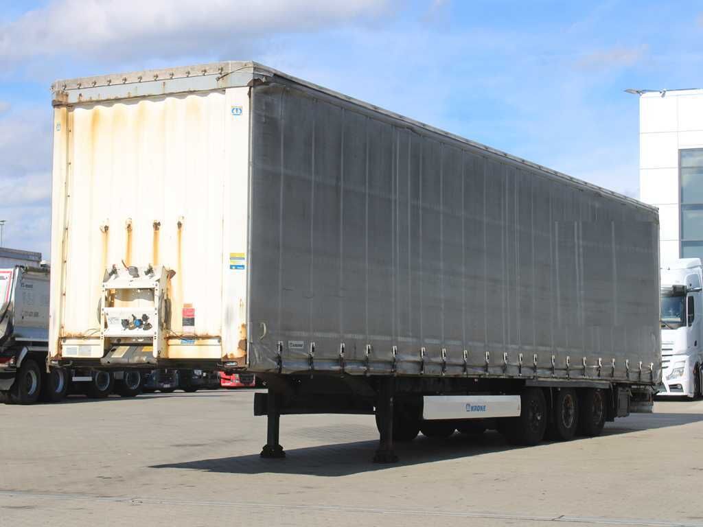 Krone SD, SAF, LOWDECK, MULTILOCK, LIFTING AXLE, LIFTING ROOF - Semi-remorque rideaux coulissants: photos 1 Krone SD, SAF, LOWDECK, MULTILOCK, LIFTING AXLE, LIFTING ROOF - Semi-remorque rideaux coulissants: photos 1