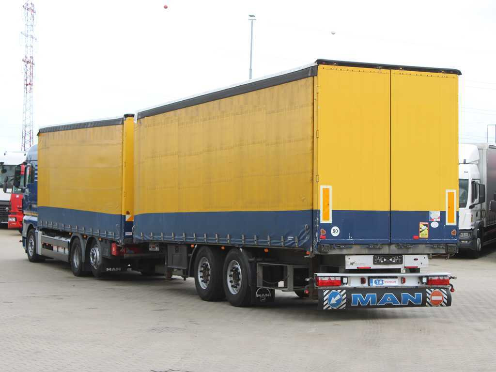 MAN TGS 26.440, 6X2, EURO 5, LIFTING AXLE, TV + K&G ZPA 18 - Camion à rideaux coulissants: photos 5 MAN TGS 26.440, 6X2, EURO 5, LIFTING AXLE, TV + K&G ZPA 18 - Camion à rideaux coulissants: photos 5