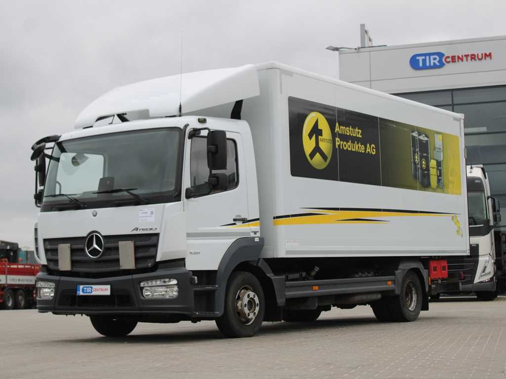 Mercedes-Benz ATEGO 1021, EURO 6, TAIL LIFT - Camion fourgon: photos 1 Mercedes-Benz ATEGO 1021, EURO 6, TAIL LIFT - Camion fourgon: photos 1