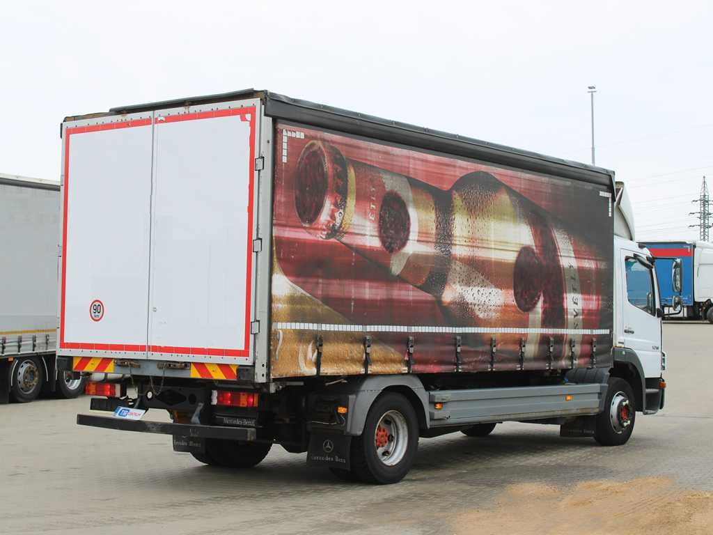 Mercedes-Benz ATEGO 1218, EURO 4 - Camion à rideaux coulissants: photos 3 Mercedes-Benz ATEGO 1218, EURO 4 - Camion à rideaux coulissants: photos 3