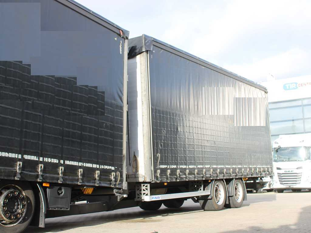 Camion à rideaux coulissants Mercedes-Benz Actros 2545, 6X2, EURO 6, AIR SUSPENSION + PANAV: photos 18