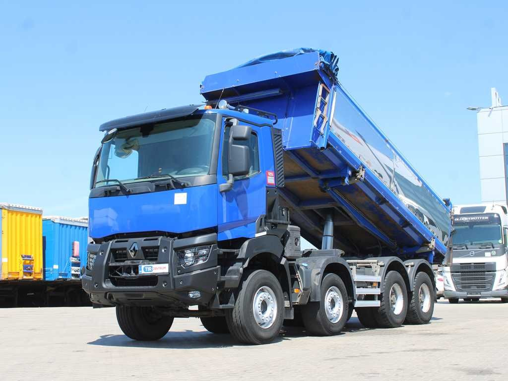 Renault K 480, THREE-SIDED, 8x4, EURO 6, 15m³ - Camion benne: photos 1 Renault K 480, THREE-SIDED, 8x4, EURO 6, 15m³ - Camion benne: photos 1