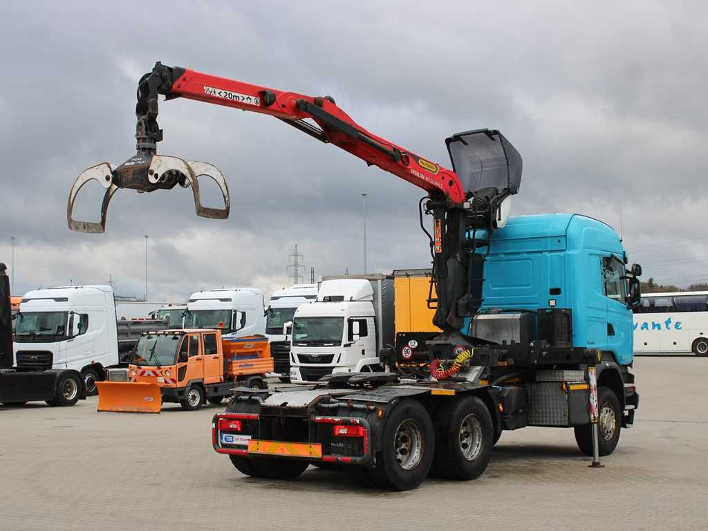 Scania R490, 6X4, EURO 6, PALFINGER EPSILON M13Z91 - Camion grue: photos 3 Scania R490, 6X4, EURO 6, PALFINGER EPSILON M13Z91 - Camion grue: photos 3