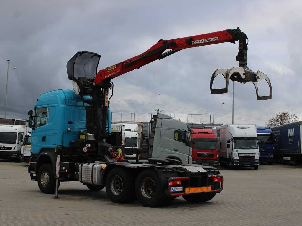 Scania R490, 6X4, EURO 6, PALFINGER EPSILON M13Z91 - Camion grue: photos 4 Scania R490, 6X4, EURO 6, PALFINGER EPSILON M13Z91 - Camion grue: photos 4