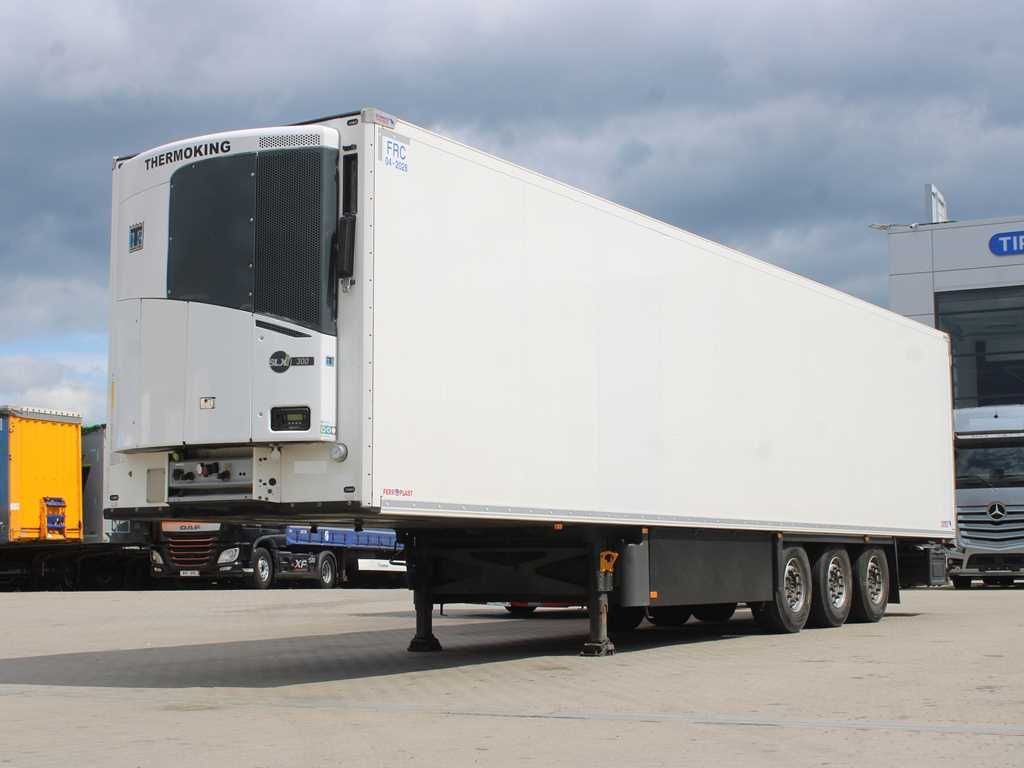 Schmitz Cargobull SCB S3B, THERMO KING SLXi 300, LIFTING AXLE - Semi-remorque frigorifique: photos 1 Schmitz Cargobull SCB S3B, THERMO KING SLXi 300, LIFTING AXLE - Semi-remorque frigorifique: photos 1