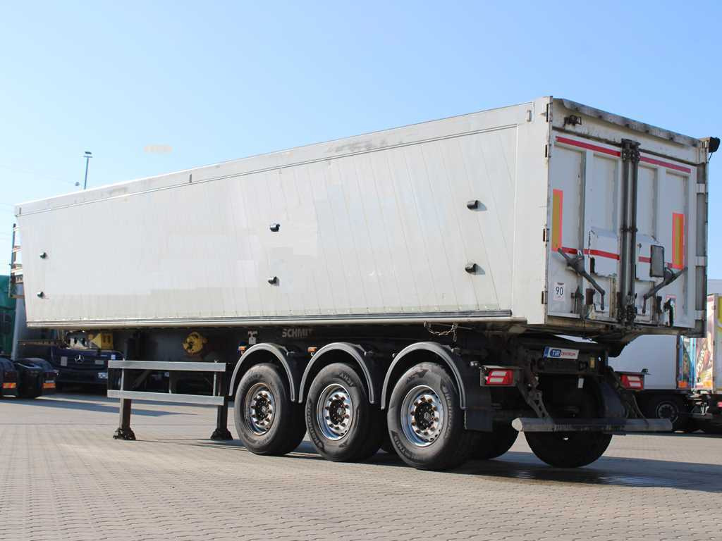 Schmitz SKI 24 SL 10.5, AXLES 9t, 49m³, LIFTING AXLE, ALUMINUM BODY - Semi-remorque benne: photos 4 Schmitz SKI 24 SL 10.5, AXLES 9t, 49m³, LIFTING AXLE, ALUMINUM BODY - Semi-remorque benne: photos 4