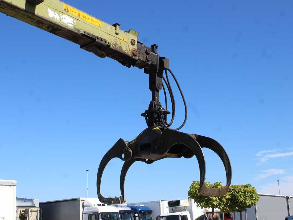 Tracteur routier Scania R420, 6x4, EURO 3, HYDRAULIC ARM LOGLIFT F135ZT94A, LIGHTS: photos 6