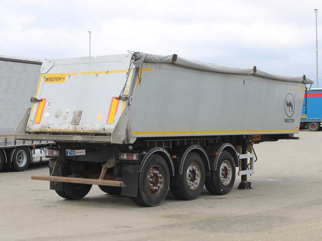 Wielton NW-3, SAF, FOLDING ROOF, LIFTING AXLE, 30m³ - Semi-remorque benne: photos 3 Wielton NW-3, SAF, FOLDING ROOF, LIFTING AXLE, 30m³ - Semi-remorque benne: photos 3