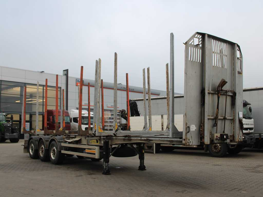 ZASŁAW D-651A, 2x LIFTING AXLE - Semi-remorque grumier: photos 2 ZASŁAW D-651A, 2x LIFTING AXLE - Semi-remorque grumier: photos 2