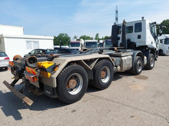 Iveco 8x4 Meiller Abroller, Automatik, E6, Retarder, - Camion ampliroll, Camion grue: photos 4 Iveco 8x4 Meiller Abroller, Automatik, E6, Retarder, - Camion ampliroll, Camion grue: photos 4