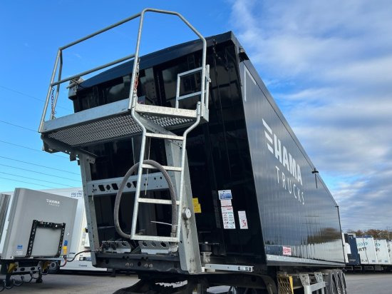 Kempf SKM AK 39 Alu-Kastenmulde 55m³ Rollplane - Semi-remorque benne: photos 2 Kempf SKM AK 39 Alu-Kastenmulde 55m³ Rollplane - Semi-remorque benne: photos 2