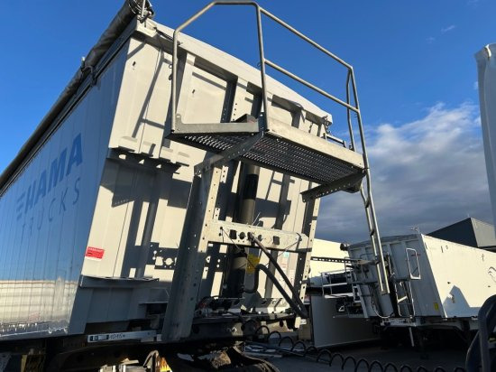 Kempf SKM AK 39 Alu-Kastenmulde 55m³ Rollplane - Semi-remorque benne: photos 3 Kempf SKM AK 39 Alu-Kastenmulde 55m³ Rollplane - Semi-remorque benne: photos 3