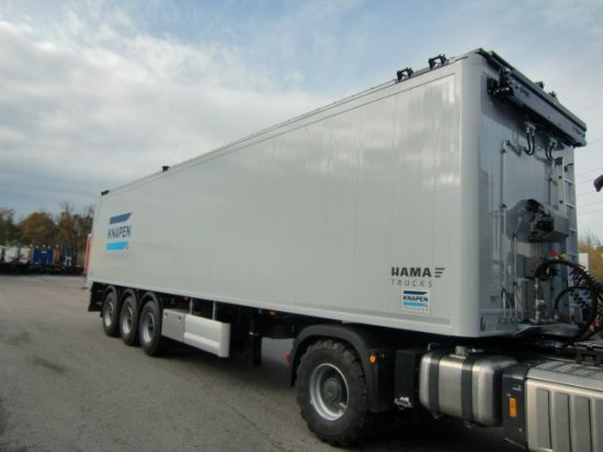 Knapen K200 Agro Klappverdeck Cargofloor Powerspeed - Semi-remorque à fond mouvant: photos 3 Knapen K200 Agro Klappverdeck Cargofloor Powerspeed - Semi-remorque à fond mouvant: photos 3