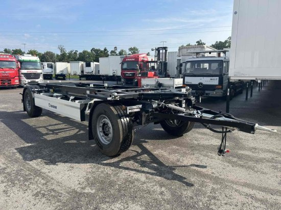 Krone AZW 18, Lafette, Krone-Achsen, Neu - Remorque porte-conteneur/ Caisse mobile: photos 3 Krone AZW 18, Lafette, Krone-Achsen, Neu - Remorque porte-conteneur/ Caisse mobile: photos 3