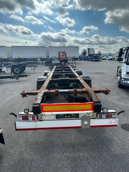 Krone ZZ/DC07 Tandem-Lafette, Standard, BPW-Achsen, Heckabstützung - Remorque porte-conteneur/ Caisse mobile: photos 5 Krone ZZ/DC07 Tandem-Lafette, Standard, BPW-Achsen, Heckabstützung - Remorque porte-conteneur/ Caisse mobile: photos 5