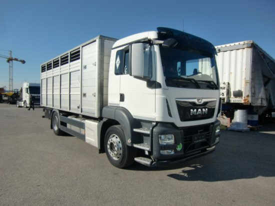 MAN TGS 18.420 Tiertransporter,Euro 6, Manual Seilwinde, el. Ladebordwand Voll Luft - Camion chevaux: photos 3 MAN TGS 18.420 Tiertransporter,Euro 6, Manual Seilwinde, el. Ladebordwand Voll Luft - Camion chevaux: photos 3