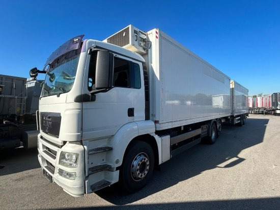 MAN TGS 26.360 6x2 LL, Tiefkühlkoffer Intarder, Liftachse - Camion frigorifique: photos 1 MAN TGS 26.360 6x2 LL, Tiefkühlkoffer Intarder, Liftachse - Camion frigorifique: photos 1