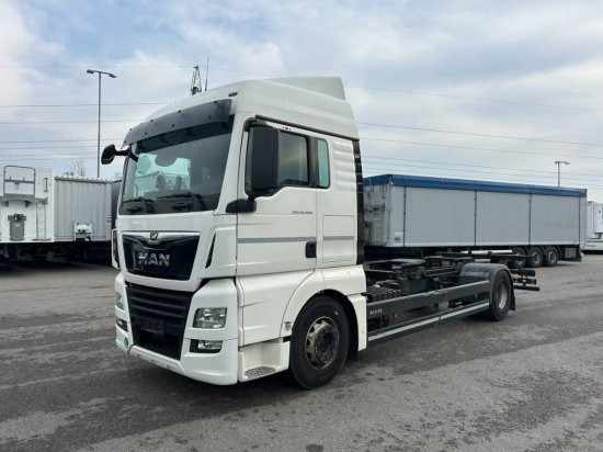 MAN TGX 18.460 XLX, 4x2, Euro 6, Standklima - Camion porte-conteneur/ Caisse mobile: photos 1 MAN TGX 18.460 XLX, 4x2, Euro 6, Standklima - Camion porte-conteneur/ Caisse mobile: photos 1