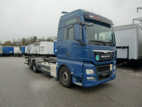 MAN TGX 26.440 BDF, XXL, Retarder, Automatik, E6, Liftachse, - Camion porte-conteneur/ Caisse mobile: photos 3 MAN TGX 26.440 BDF, XXL, Retarder, Automatik, E6, Liftachse, - Camion porte-conteneur/ Caisse mobile: photos 3