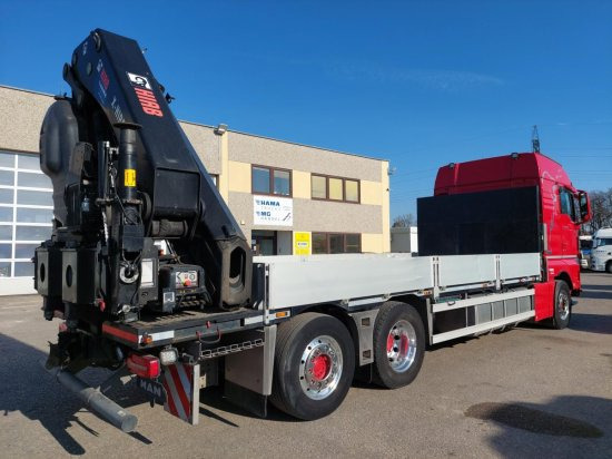 MAN TGX 26.510 BL Pritsche, Intarder, HIAB X-HIPRO 558EP-5, Alu-Felgen, Lenkachse, - Camion plateau, Camion grue: photos 4 MAN TGX 26.510 BL Pritsche, Intarder, HIAB X-HIPRO 558EP-5, Alu-Felgen, Lenkachse, - Camion plateau, Camion grue: photos 4