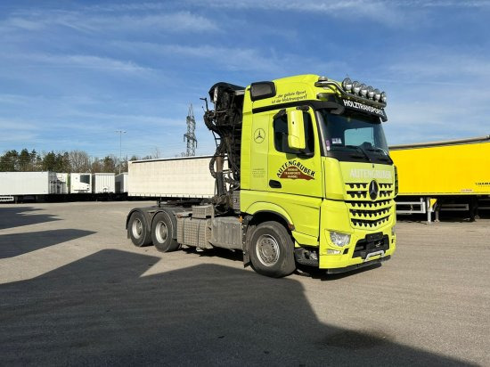 Mercedes-Benz Actros 3363 6x4, Palfinger Epsilon Kran - Camion grumier, Camion grue: photos 3 Mercedes-Benz Actros 3363 6x4, Palfinger Epsilon Kran - Camion grumier, Camion grue: photos 3