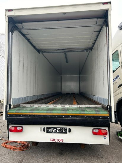 Pacton TRD 345, 3-Achs Rollboden, Kofferauflieger, Förderband, 2xLenkachse! - Semi-remorque fourgon: photos 5 Pacton TRD 345, 3-Achs Rollboden, Kofferauflieger, Förderband, 2xLenkachse! - Semi-remorque fourgon: photos 5