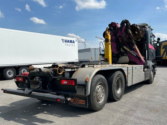 Scania R580 6x2, Schrottkran, E6, Lenk-Lift-Achse - Camion ampliroll, Camion grue: photos 5 Scania R580 6x2, Schrottkran, E6, Lenk-Lift-Achse - Camion ampliroll, Camion grue: photos 5