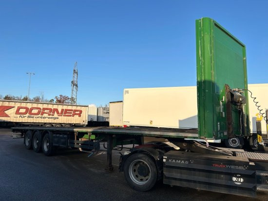 Schwarzmüller Plateau-Auflieger - Semi-remorque plateau: photos 3 Schwarzmüller Plateau-Auflieger - Semi-remorque plateau: photos 3