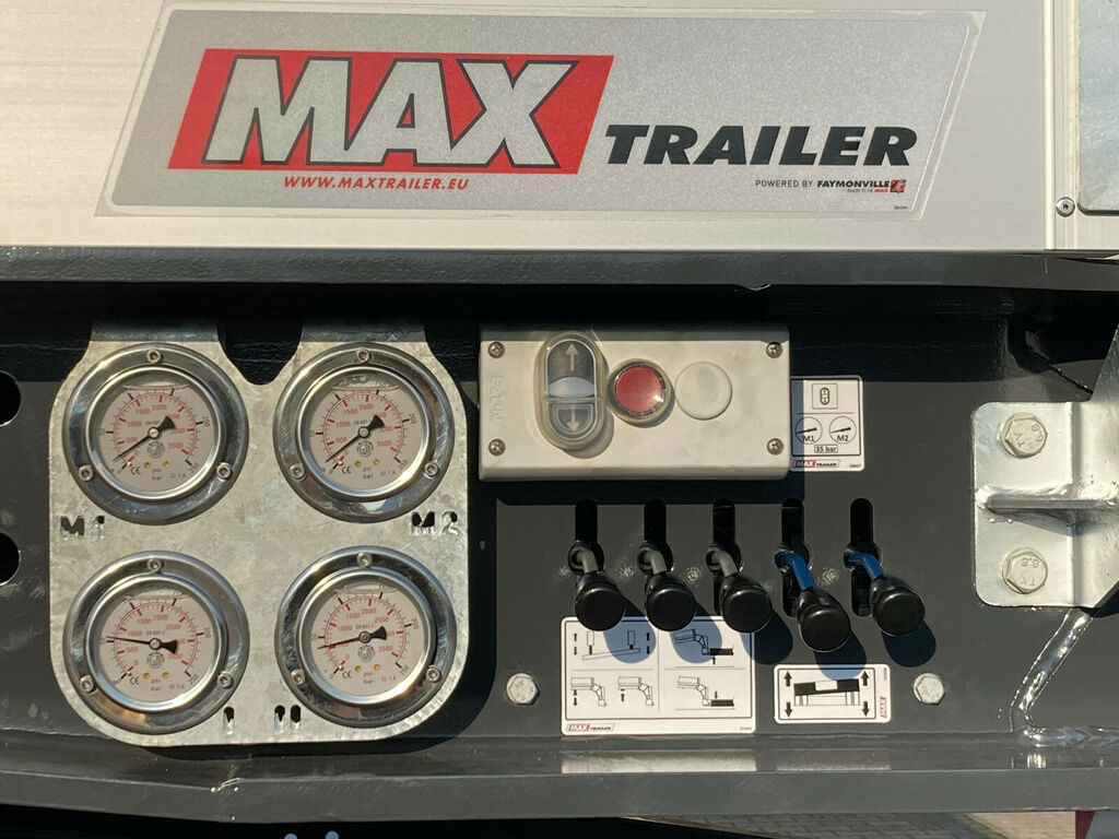 Faymonville MAX Trailer 2-Achs-Tiefbett mit Pendelachsen - Semi-remorque surbaissé: photos 4 Faymonville MAX Trailer 2-Achs-Tiefbett mit Pendelachsen - Semi-remorque surbaissé: photos 4