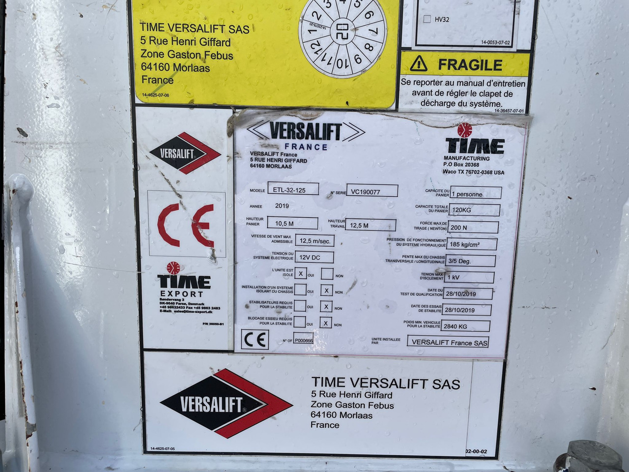 Camion avec nacelle Renault Master Hubarbeitsbühne Time Versalift ETL-32-125: photos 9 Camion avec nacelle Renault Master Hubarbeitsbühne Time Versalift ETL-32-125: photos 9