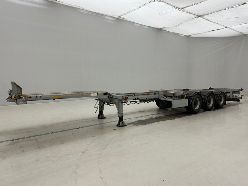 Semi-remorque porte-conteneur/ Caisse mobile Broshuis Polyvalent skelet ADR 2 x 20-30-40-45 ft: photos 8