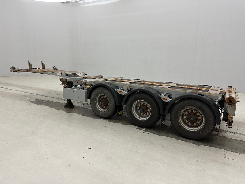 Semi-remorque porte-conteneur/ Caisse mobile Broshuis Polyvalent skelet ADR 2 x 20-30-40-45 ft: photos 7