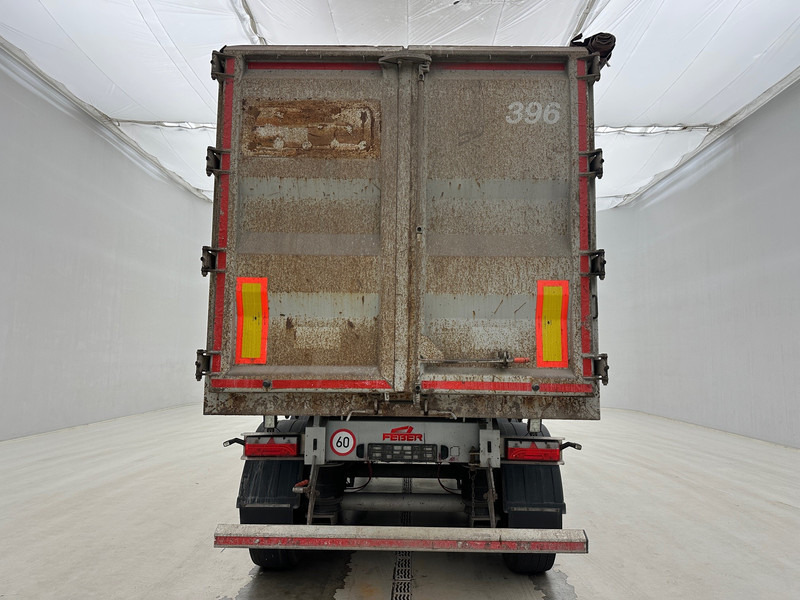 Feber Steel tipper 55 cub - Semi-remorque benne: photos 5 Feber Steel tipper 55 cub - Semi-remorque benne: photos 5