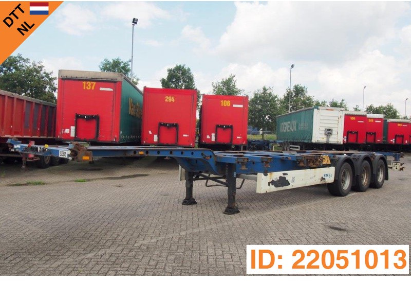 Krone Polyvalent skelet 20-30-40-45 ft* - Semi-remorque porte-conteneur/ Caisse mobile: photos 1 Krone Polyvalent skelet 20-30-40-45 ft* - Semi-remorque porte-conteneur/ Caisse mobile: photos 1