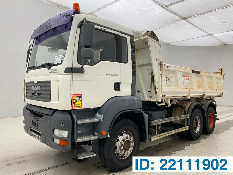 MAN TGA 33.350 - 6x4 - Camion benne: photos 1 MAN TGA 33.350 - 6x4 - Camion benne: photos 1
