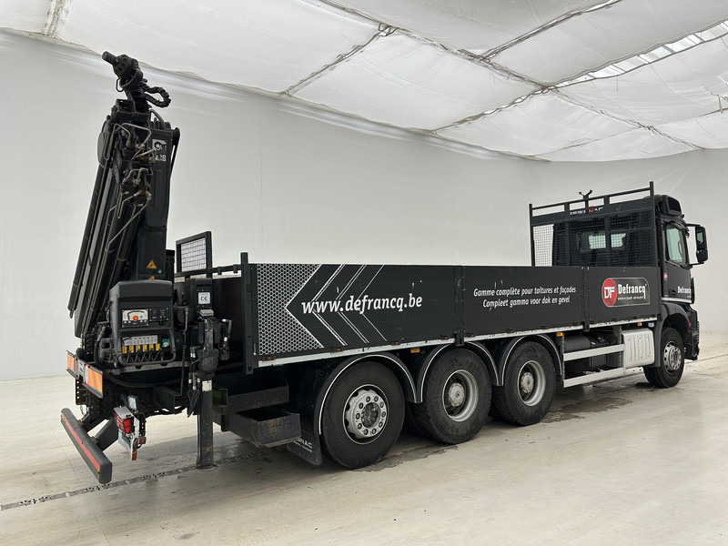 Mercedes-Benz Arocs 3240 - 8x4 - Camion plateau, Camion grue: photos 4 Mercedes-Benz Arocs 3240 - 8x4 - Camion plateau, Camion grue: photos 4
