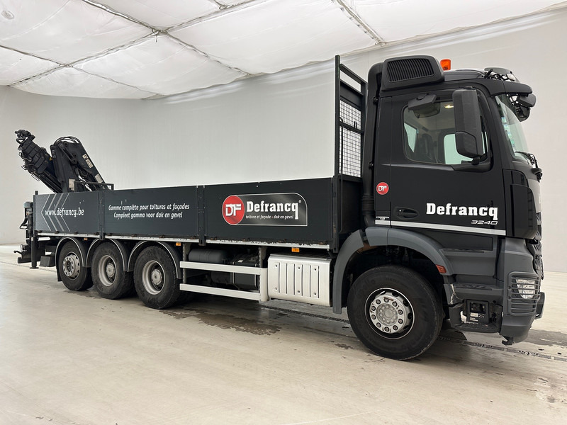 Mercedes-Benz Arocs 3240 - 8x4 - Camion plateau, Camion grue: photos 3 Mercedes-Benz Arocs 3240 - 8x4 - Camion plateau, Camion grue: photos 3
