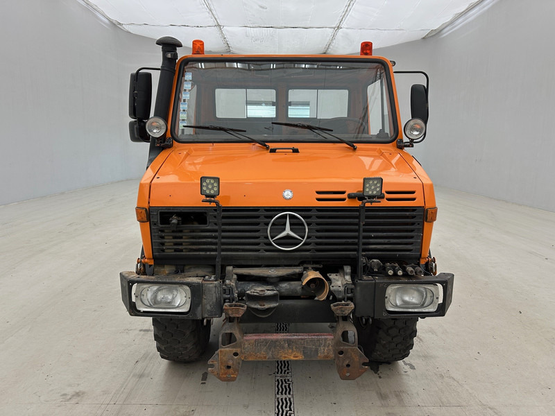 Mercedes-Benz Unimog U427 - 4x4 - Camion benne: photos 2 Mercedes-Benz Unimog U427 - 4x4 - Camion benne: photos 2