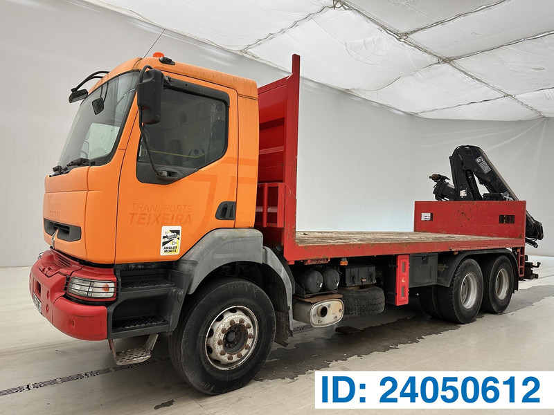 Renault Kerax 360 - 6x4* - Camion plateau, Camion grue: photos 1 Renault Kerax 360 - 6x4* - Camion plateau, Camion grue: photos 1
