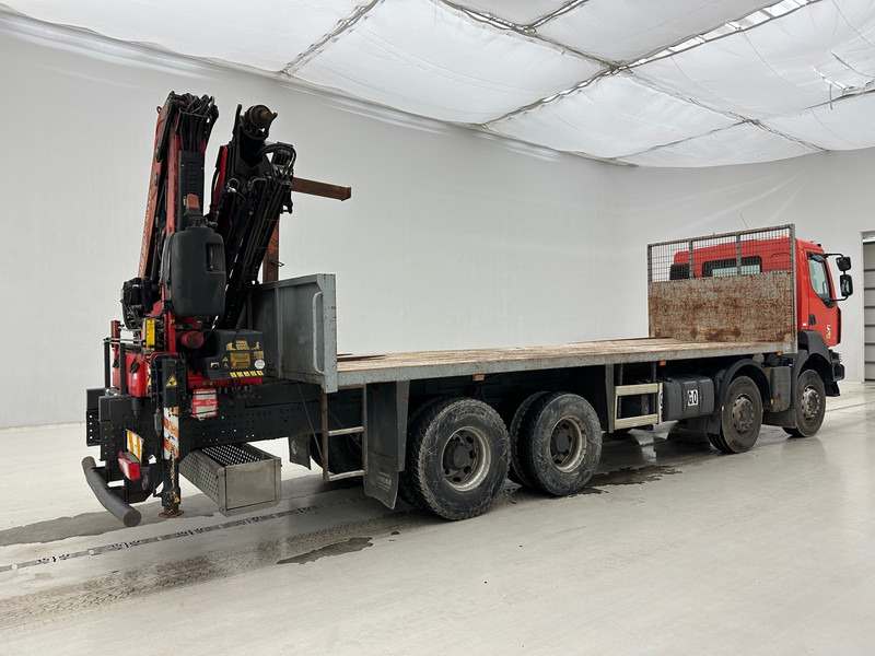 Renault Kerax 370 DXi - 8x4 - Camion plateau, Camion grue: photos 4 Renault Kerax 370 DXi - 8x4 - Camion plateau, Camion grue: photos 4