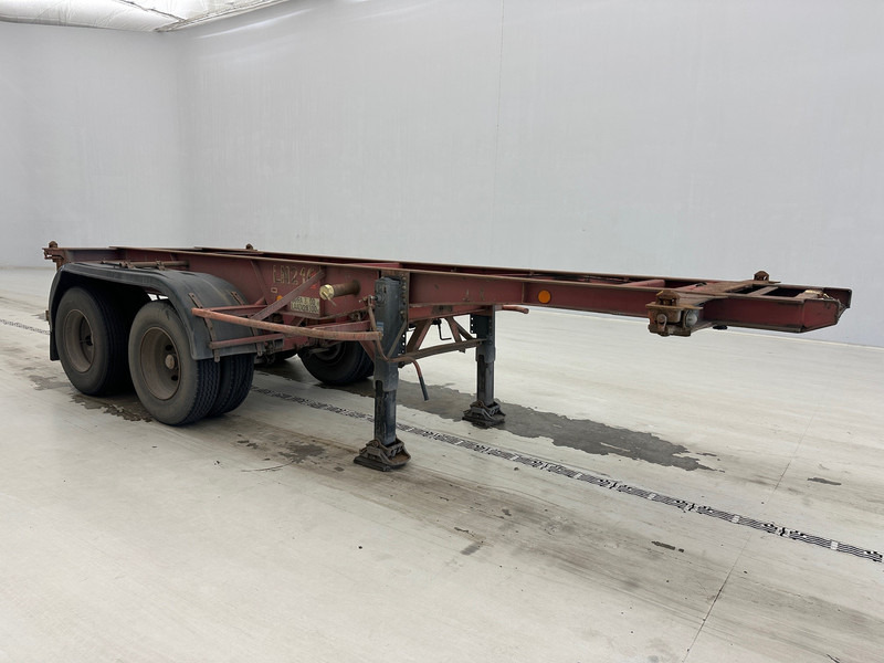 Van Hool Skelet 20 ft - Semi-remorque porte-conteneur/ Caisse mobile: photos 2 Van Hool Skelet 20 ft - Semi-remorque porte-conteneur/ Caisse mobile: photos 2