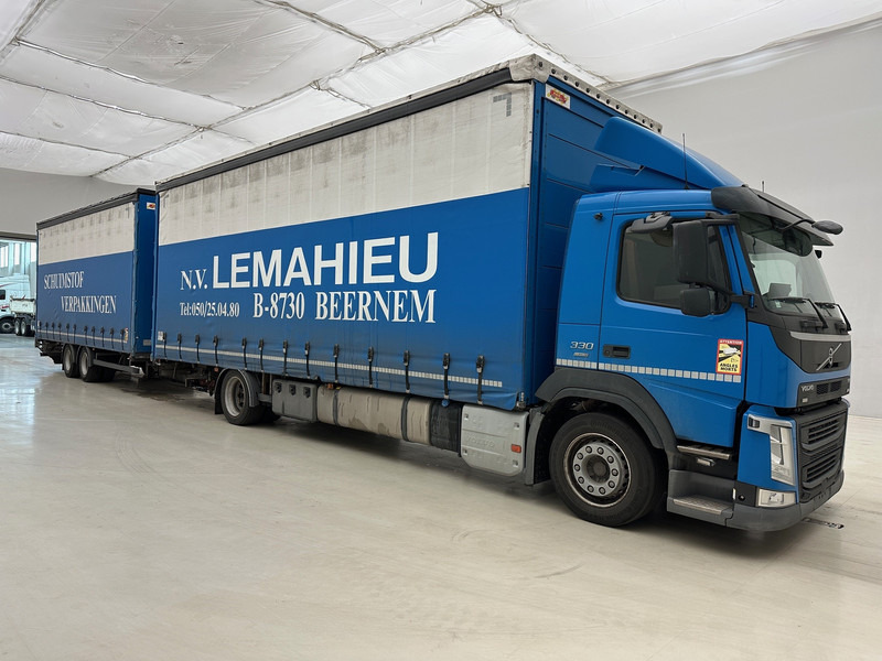 Volvo FM 330 + A&D Aanhanger - Camion à rideaux coulissants: photos 3 Volvo FM 330 + A&D Aanhanger - Camion à rideaux coulissants: photos 3