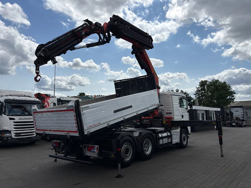 MAN TGS 28.440 6x4 Hydrodrive Euro 6 Tipper / Tractor + Palfinger 33002 Fly Jip PJ060 - Tracteur routier: photos 4 MAN TGS 28.440 6x4 Hydrodrive Euro 6 Tipper / Tractor + Palfinger 33002 Fly Jip PJ060 - Tracteur routier: photos 4