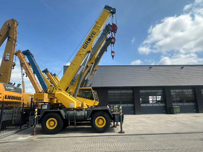 Grove RT 530E ROUGH TERRAIN CRANE - Grue automotrice lente: photos 3 Grove RT 530E ROUGH TERRAIN CRANE - Grue automotrice lente: photos 3