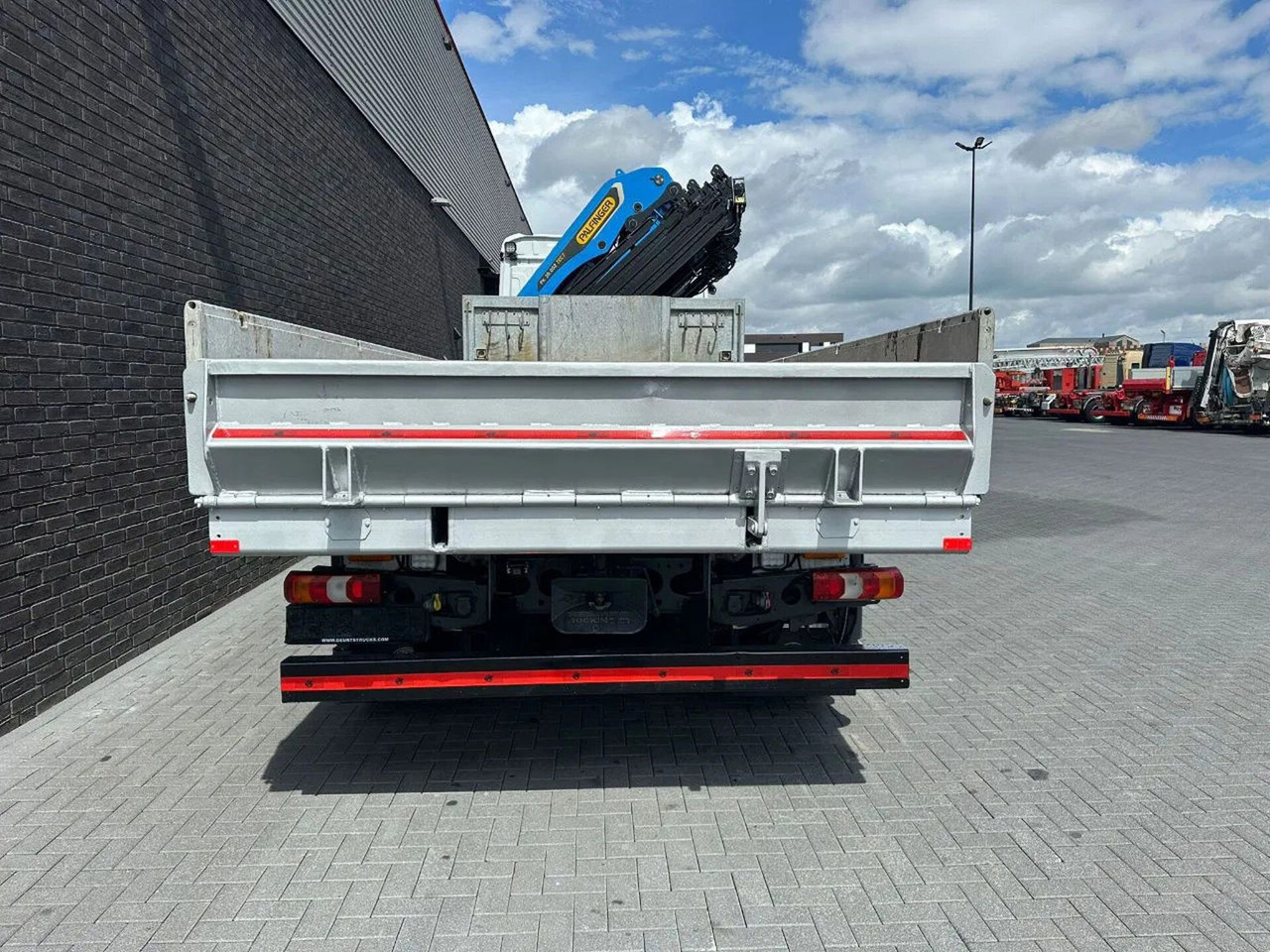 Camion grue Mercedes-Benz Arocs 3351 963-2-E 6X4 KIPPER / TIPPER + PALFING: photos 20