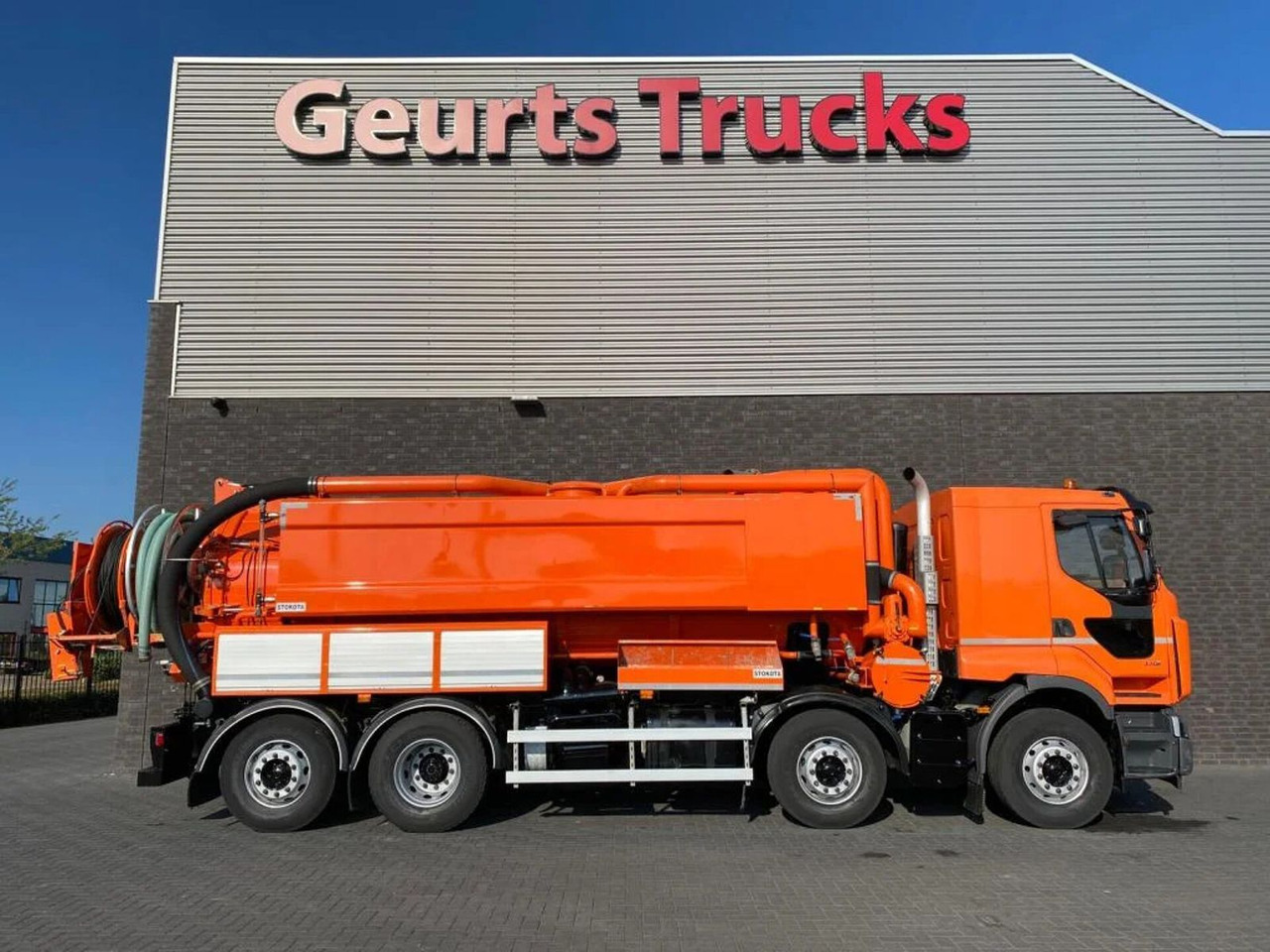 Renault Lander 430 8X2 STOKOTA VACUUM/HOGEDRUK /COMBI/KO - Camion vidangeur: photos 4 Renault Lander 430 8X2 STOKOTA VACUUM/HOGEDRUK /COMBI/KO - Camion vidangeur: photos 4