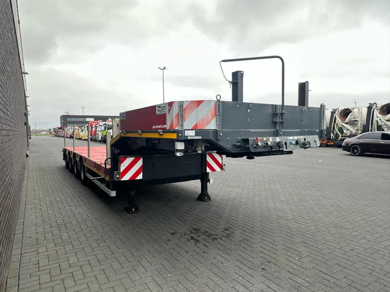 SCHEUERLE EUROAXLE 1T4 4 ASSER UITSCHUIFBARE SEMIE MET 12 TONS HYDRAULICHE EURO ASSEN HYDRAULICH GESTUURD SEMI-DIEPLADER / TIEFLADER / LO - Semi-remorque surbaissé: photos 5 SCHEUERLE EUROAXLE 1T4 4 ASSER UITSCHUIFBARE SEMIE MET 12 TONS HYDRAULICHE EURO ASSEN HYDRAULICH GESTUURD SEMI-DIEPLADER / TIEFLADER / LO - Semi-remorque surbaissé: photos 5