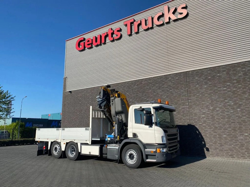 Camion grue Scania P250 6X2 + COPMA 510.7 + JIB J4 KRAAN/KRAN/CRANE/MONTAGEKRAN/DACHDECKERKRAN/DAKWERKEN/ROOF CRANE: photos 12